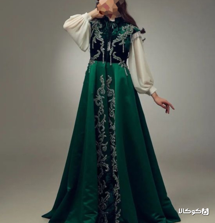  مدل لباس عربی زنانه در طرح های شیک بلند و پوشیده 