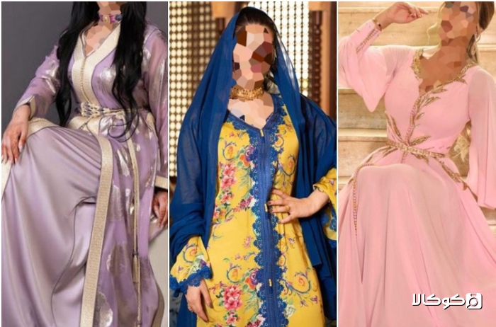 لباس عربی طرح دار زنانه مناسب مراسمات خاص