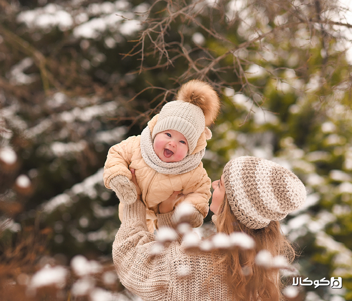 لباس نوزادی گرم شیک 