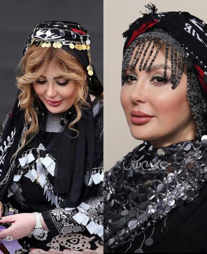 لباس کردی زنانه با طرح و نقش بی نظیر