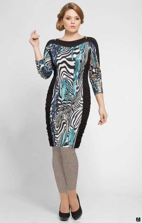 مدل شیک لباس مجلسی زنانه ریون با طرح ابروبادی