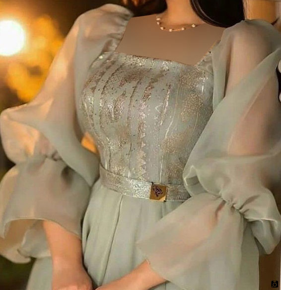 مدل لباس پرنسسی شیک بلند