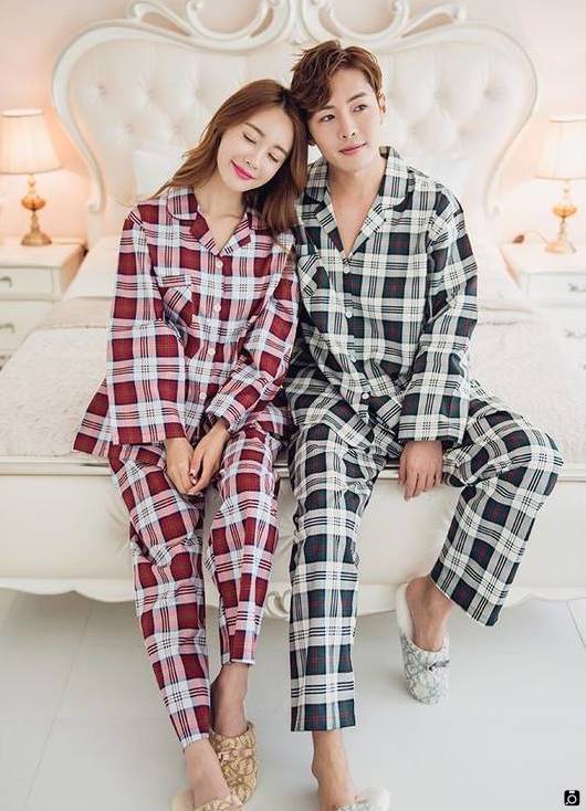 ست لباس خواب زن و شوهری به سبک کره ای 