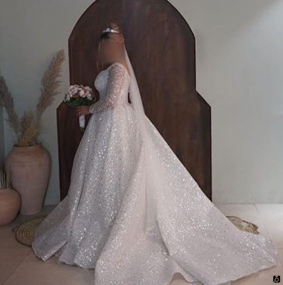 لباس عروس پوشیده شیک