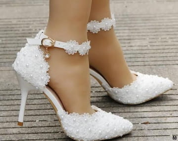 مدل کفش عروس پاشنه بلند جدید