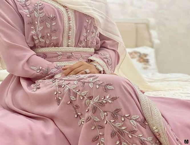 مدل لباس عربی بلند مجلسی