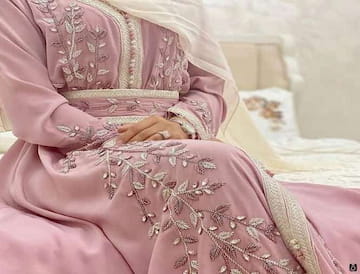 مدل لباس عربی بلند مجلسی