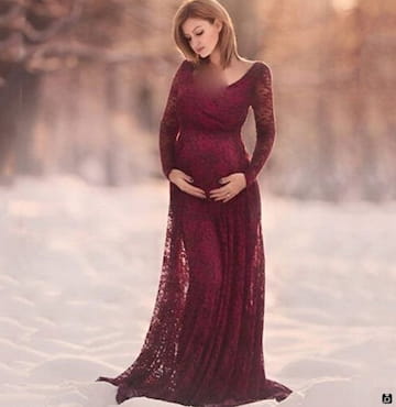 مدل لباس مجلسی شیک حاملگی