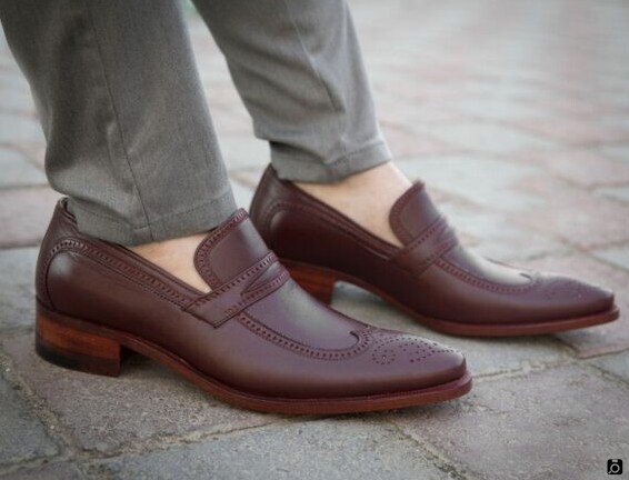 کفش مردانه چرم جدید جوانانه و پویا