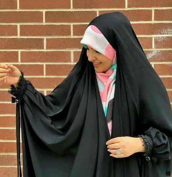 چادر ایرانی دخترانه زیبا