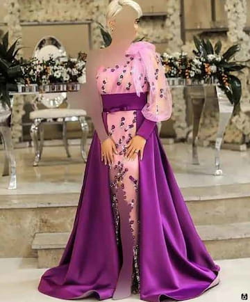 مدل لباس بلند مجلسی شیک