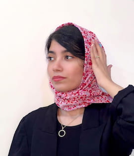 روسری زنانه نخی