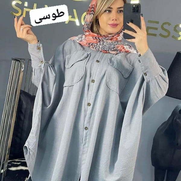 عکس-مانتو زنانه ابر و بادی