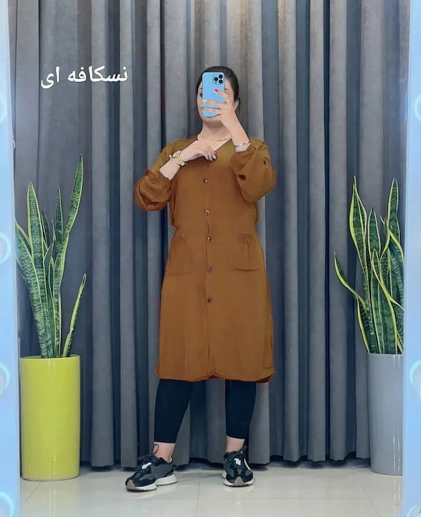 عکس-مانتو زنانه نخی