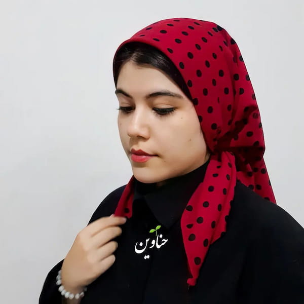 عکس-شال زنانه نخی