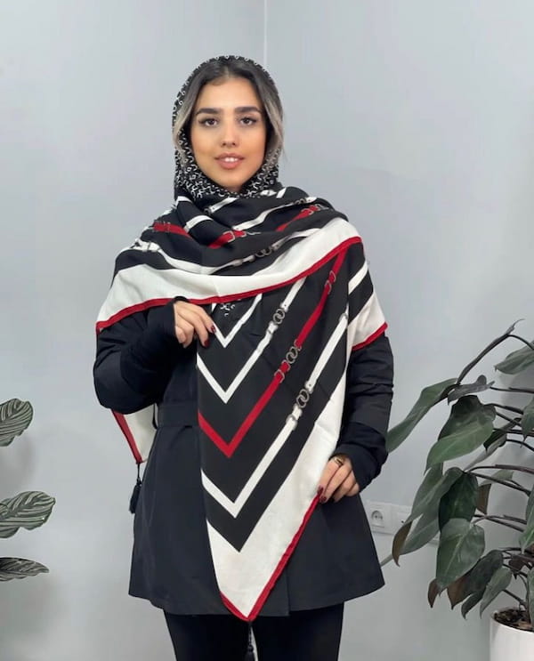 عکس-روسری زنانه نخی