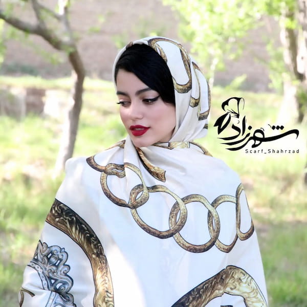 عکس-روسری زنانه ژاکارد