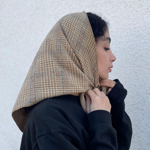 عکس-مینی اسکارف زنانه پشمی