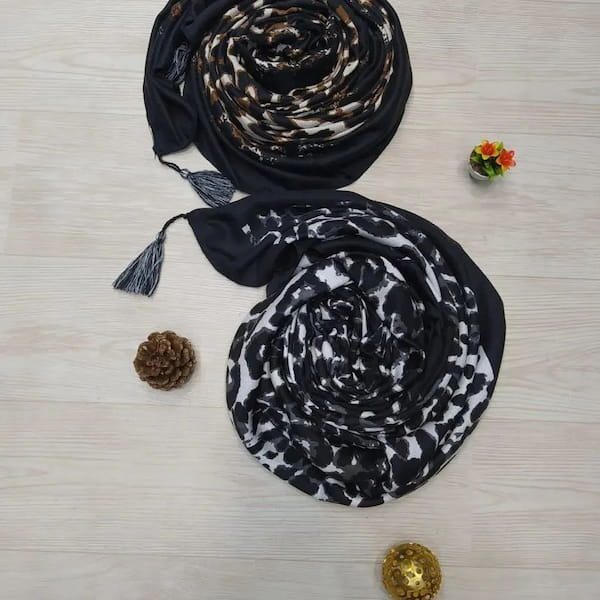 عکس-روسری پاییزه زنانه جین