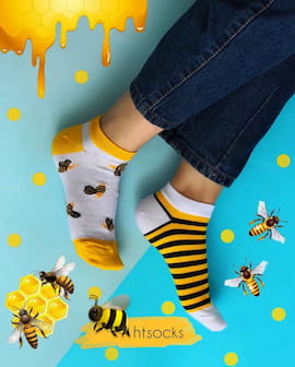 جوراب بچگانه زنبوری