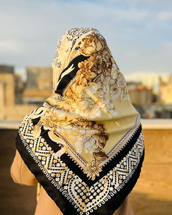 عکس-روسری زنانه ژاکارد