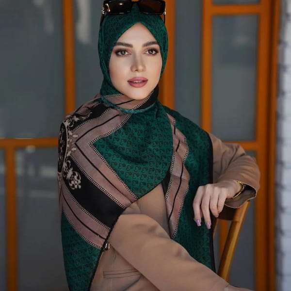 عکس-روسری زنانه نخی