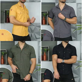 پیراهن مردانه کتان