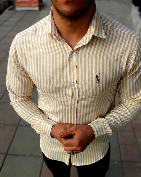 عکس-پیراهن مردانه نخ پنبه
