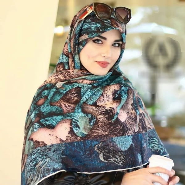 عکس-روسری زنانه نخی