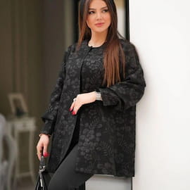 مانتو زنانه ژاکارد