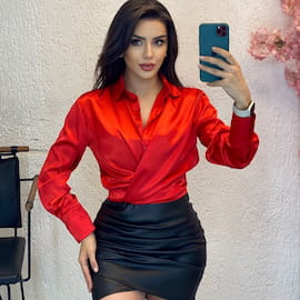 شومیز زنانه ساتن