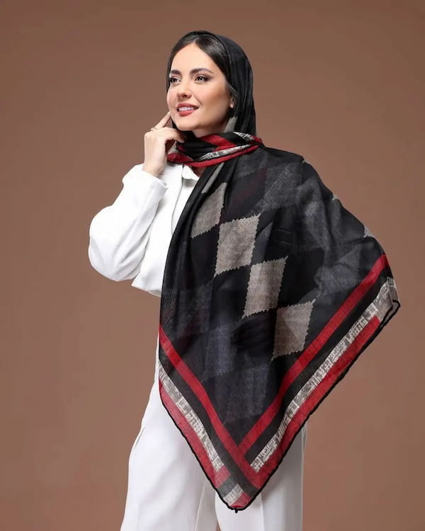 عکس-روسری زنانه نخی