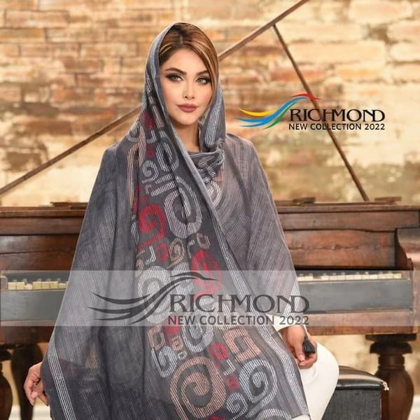 عکس-شال زنانه نخی