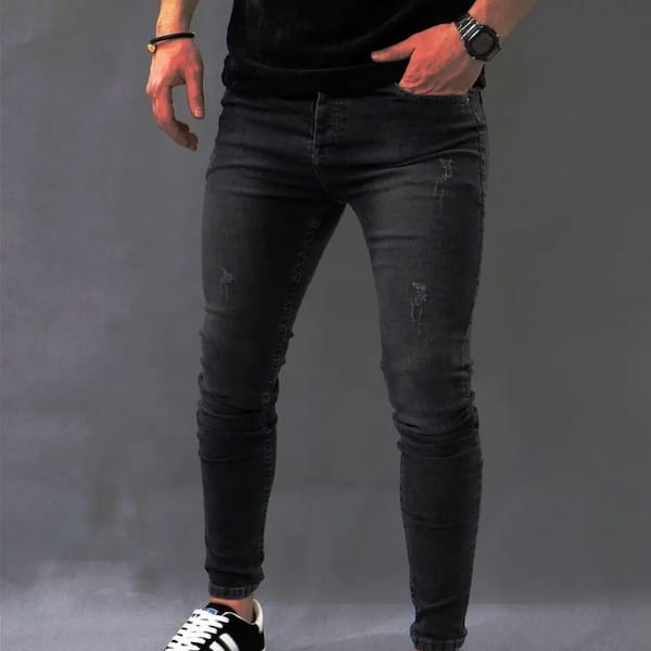عکس-شلوار جین مردانه دمپا