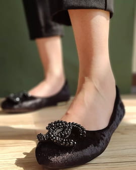 کفش زنانه مخمل