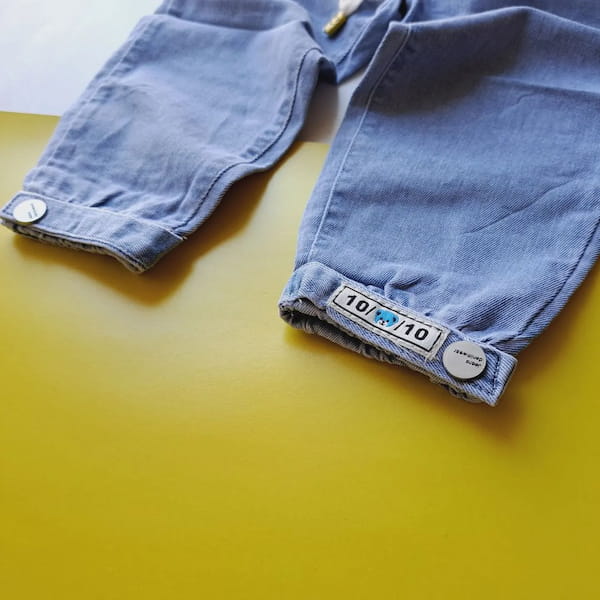عکس-شلوار جین کاغذی بچگانه