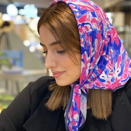 روسری زنانه نخی