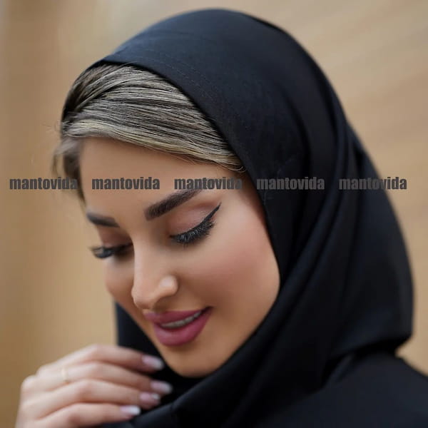 عکس-مقنعه زنانه نخی