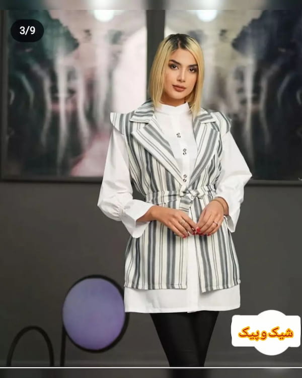 عکس-وست زنانه لینن