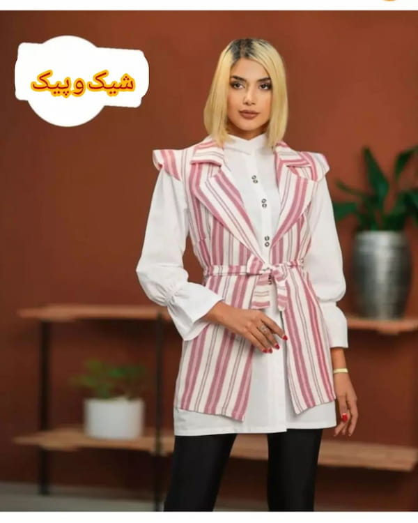 عکس-وست زنانه لینن