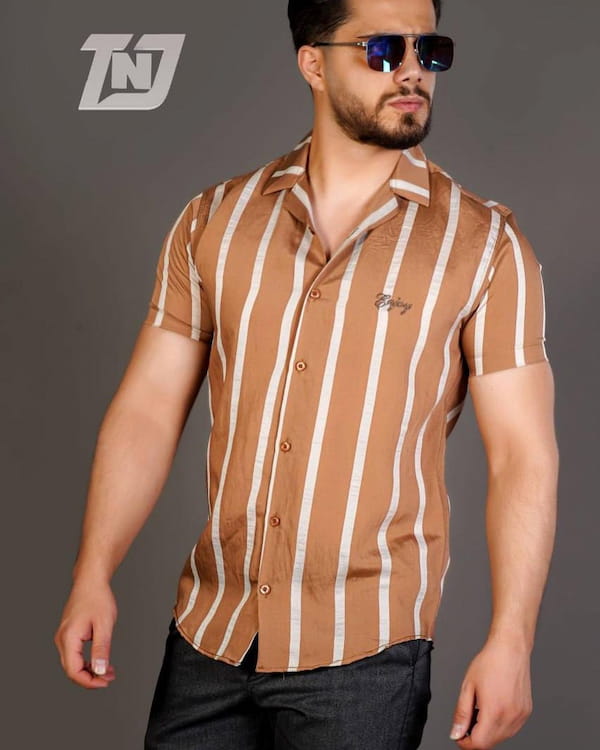 عکس-پیراهن تابستانه مردانه بابوس