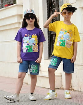 تیشرت تابستانه بچگانه لاکرا