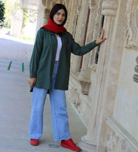 مانتو زنانه کتان