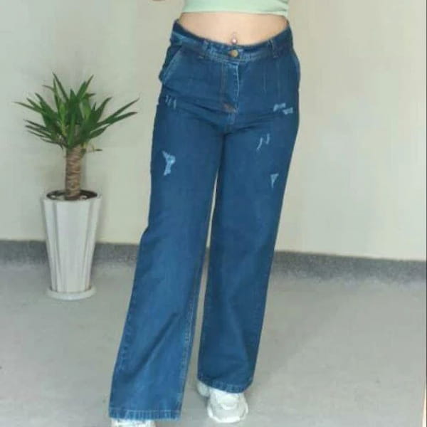 عکس-شلوار جین زنانه تابستانه