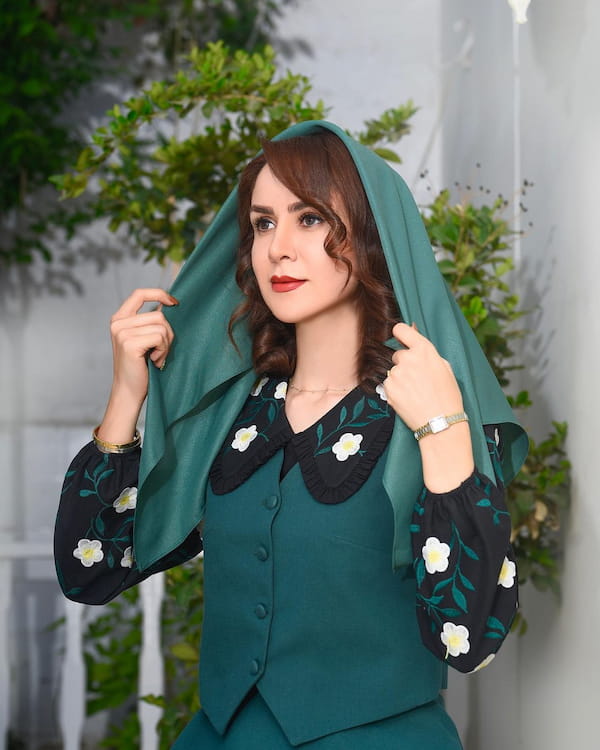 عکس-وست زنانه لینن