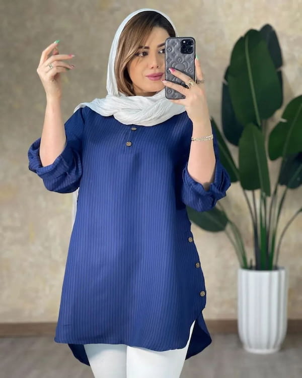 عکس-مانتو زنانه نخی