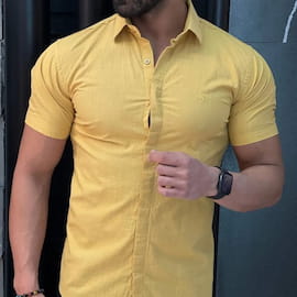 پیراهن مردانه لینن