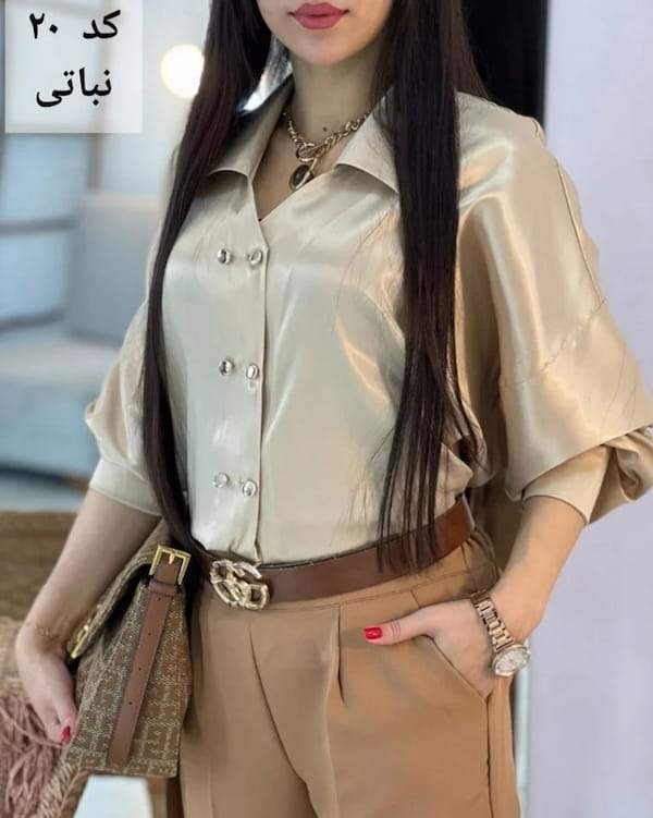 عکس-شومیز زنانه ساتن