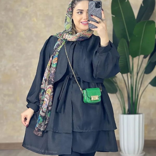 عکس-مانتو زنانه نازلی