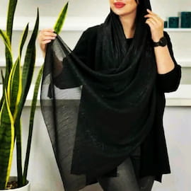 شال زنانه لمه